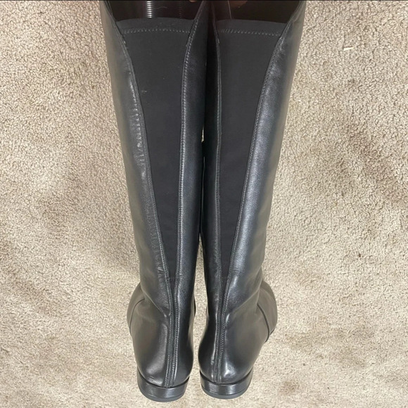 NEW Stuart Weitzman Halftime Leather Tall Knee High Boots - Picture 6 of 16